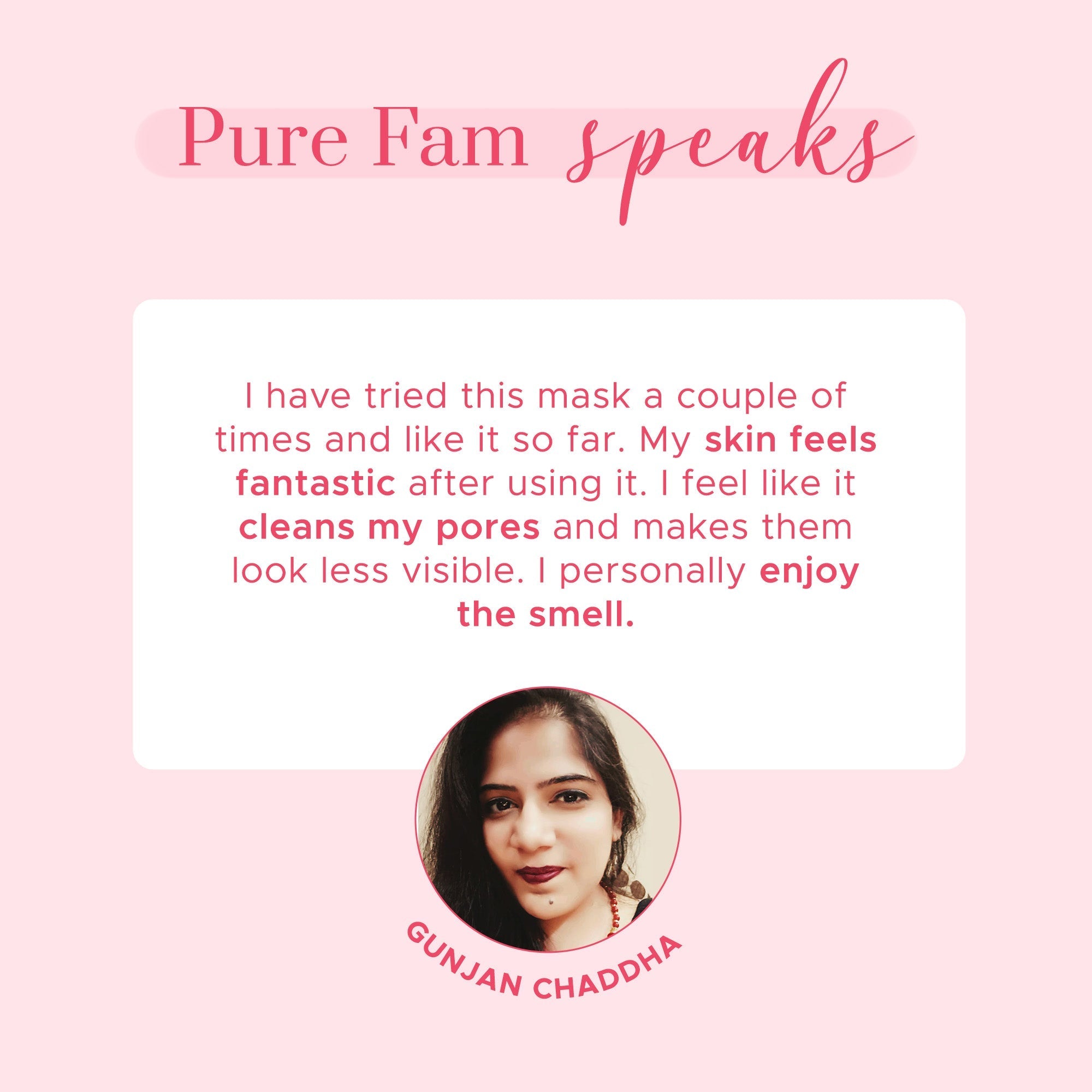 Puresense Pink Guava Face Mask - 65 gms