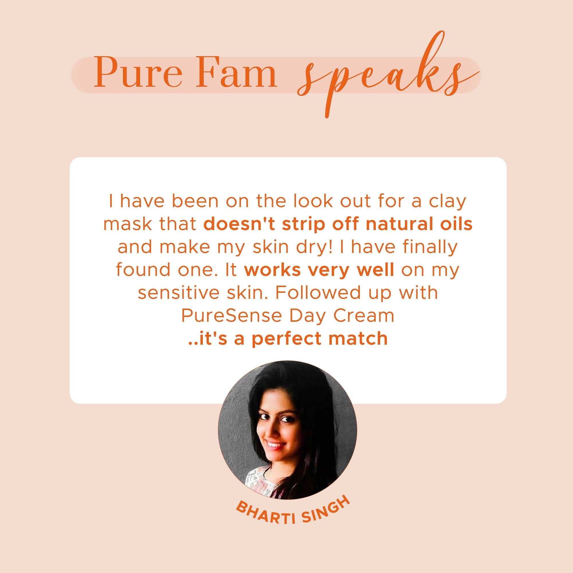 Puresense Natural Papaya Face Mask - 65 gms