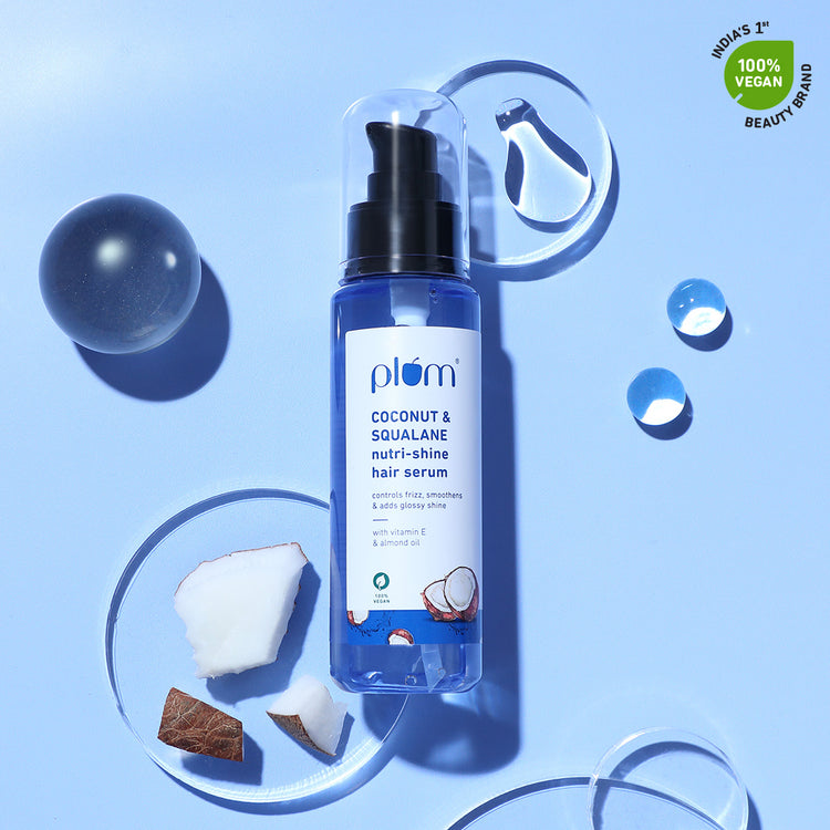 Plum Coconut & Squalane Nutri-Shine Hair Serum - 75 ML