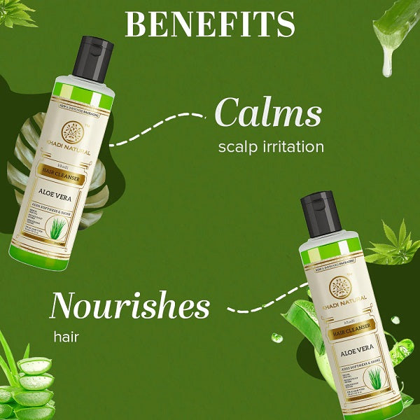 Khadi Natural Aloe Vera Cleanser - Pack of 2