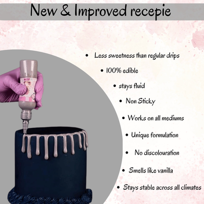 Confect Shimmering Silver | Edible Drips