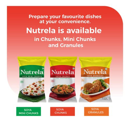 Nutrela Soya Chunks - 100 % vegetarian - 1 kg