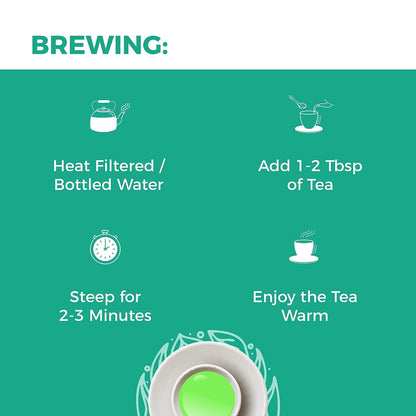 Oraah PCOS PCOD Herbal Tea - Spearmint Flavour - 50 gm - Pouch