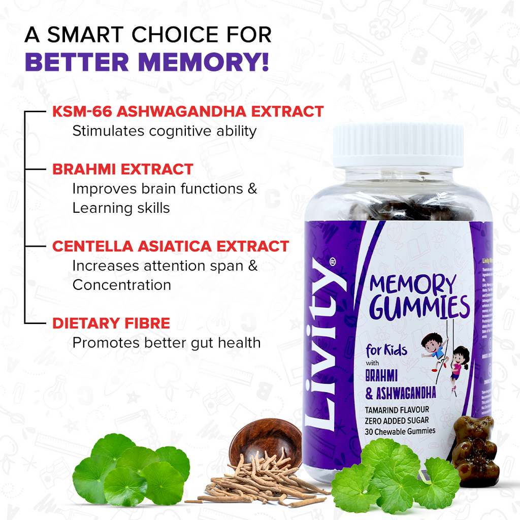 Genomelabs Livity Memory Gummies - 30 gummies