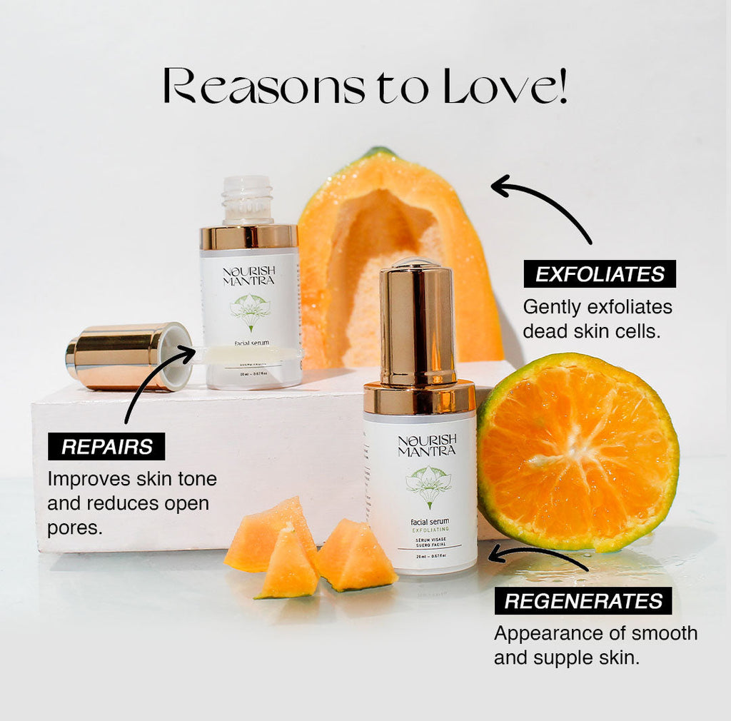 Nourish Mantra Exfoliating Serum - 20 ml