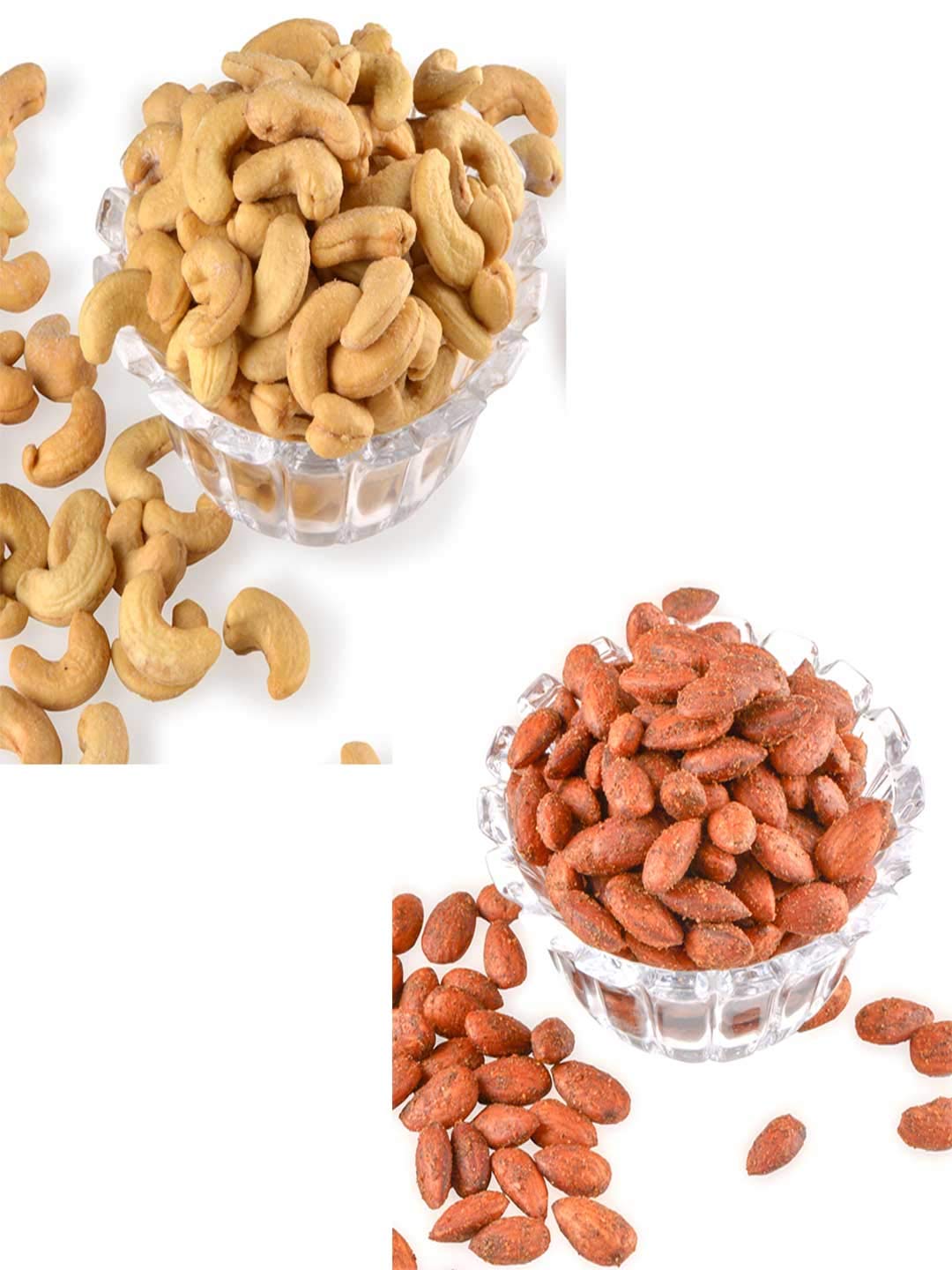 Bikano Masala Almonds And Salted Cashew Nuts - Combo Pack