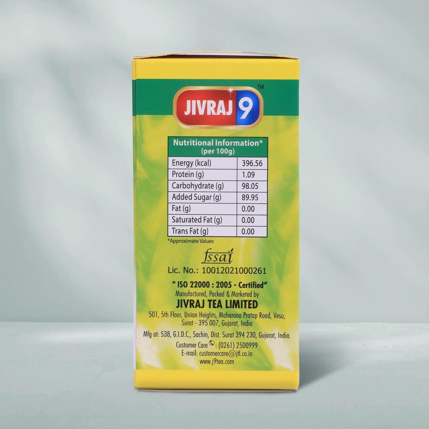 jivraj9 Tea Lemon Premix Iced Tea Box