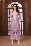 Heavy Cotton With Chikankari Embroidery Work Kurti Pant