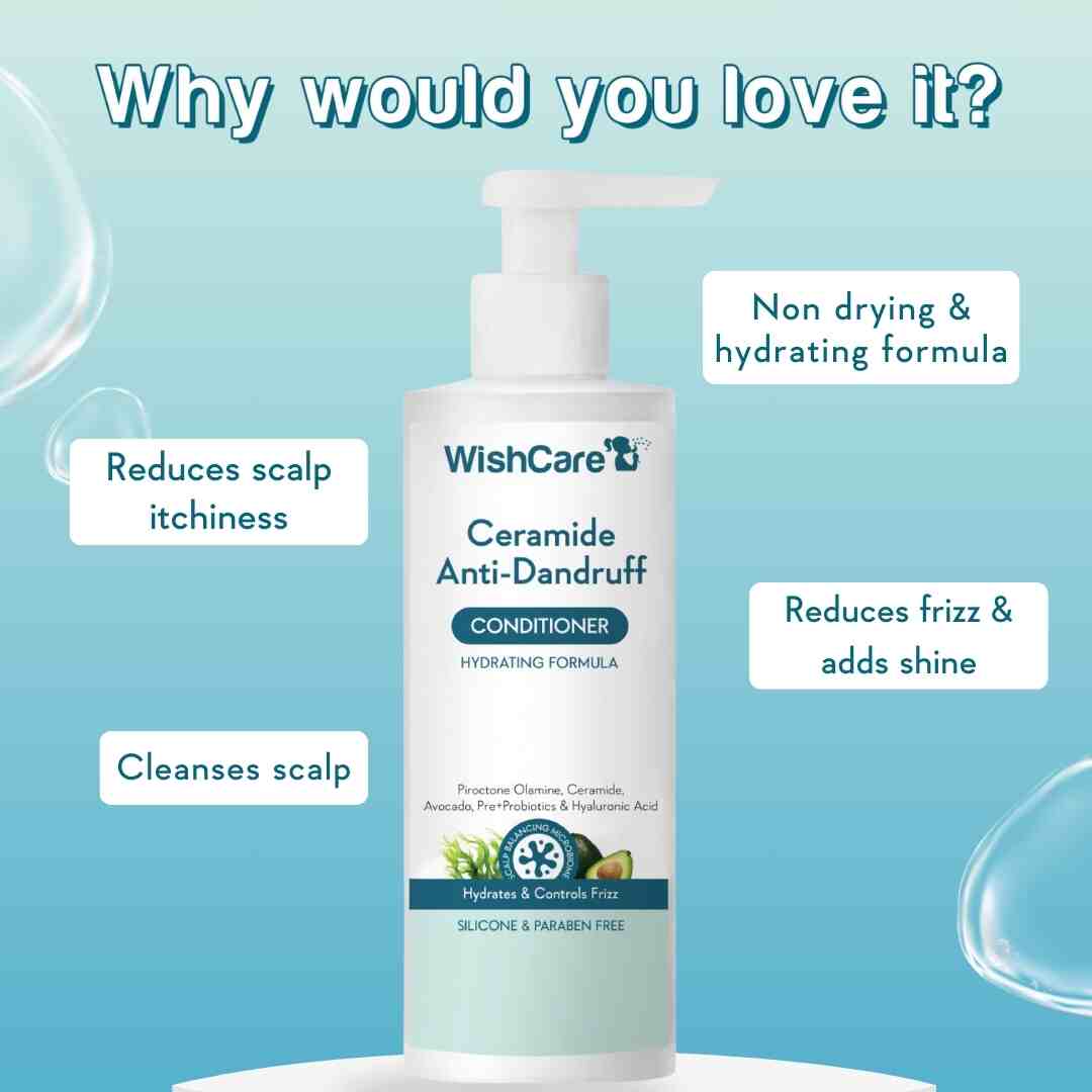 WishCare Ceramide Anti-Dandruff Conditioner - 200 ml