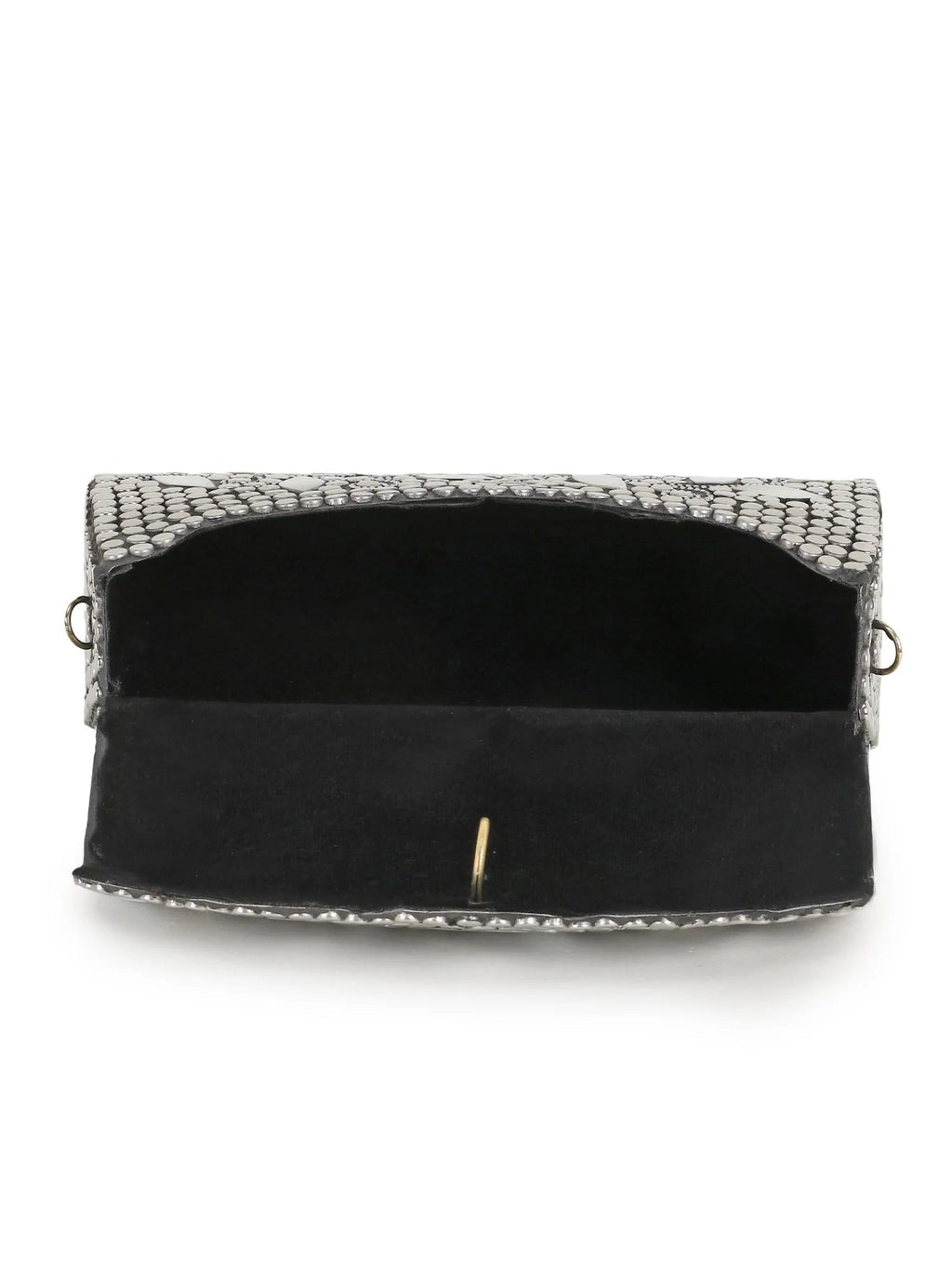 Mosaic Metal Botanical Mosaic Clutch