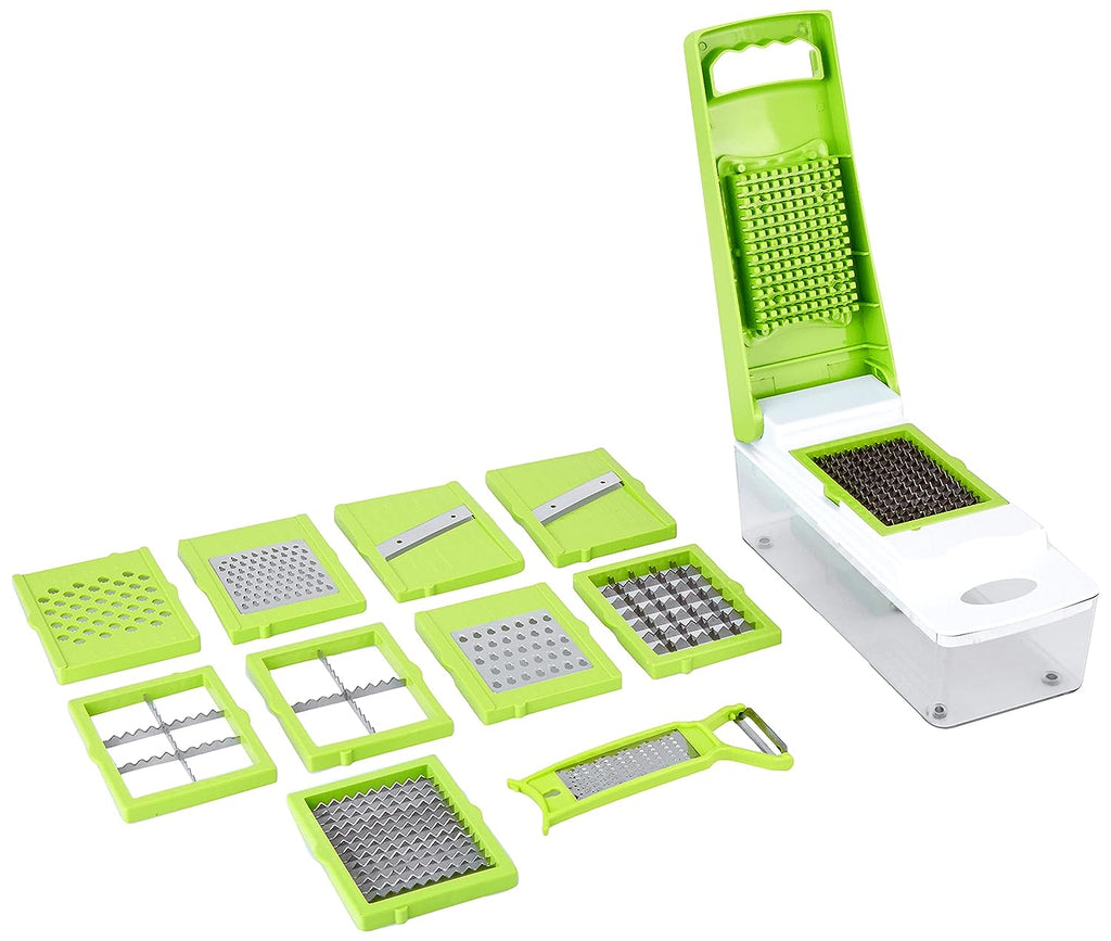 Green Multipurpose Vegetable and Fruit Chopper
