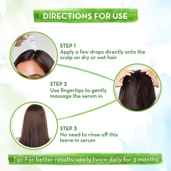 Rosemary Hair Growth Scalp Serum with 95% Pure Rosemary Oil Extract & 4% Anagain - 50 ml
