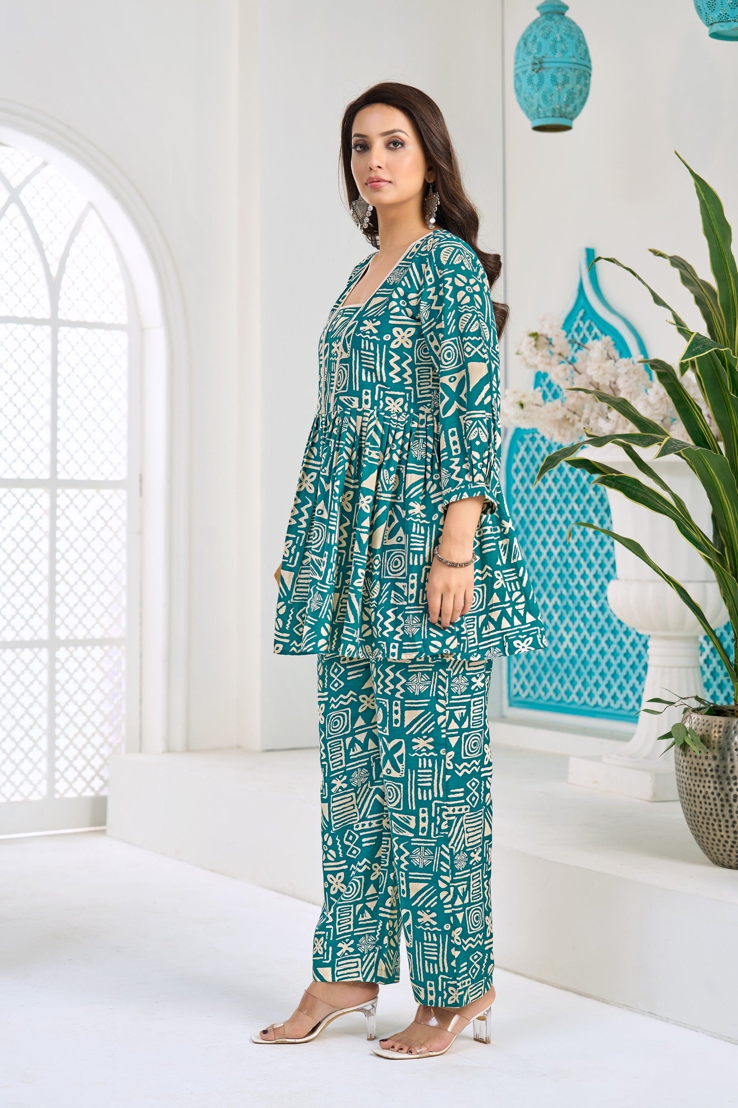 Anaita Rama Stylish Readymade Co-Ords Set