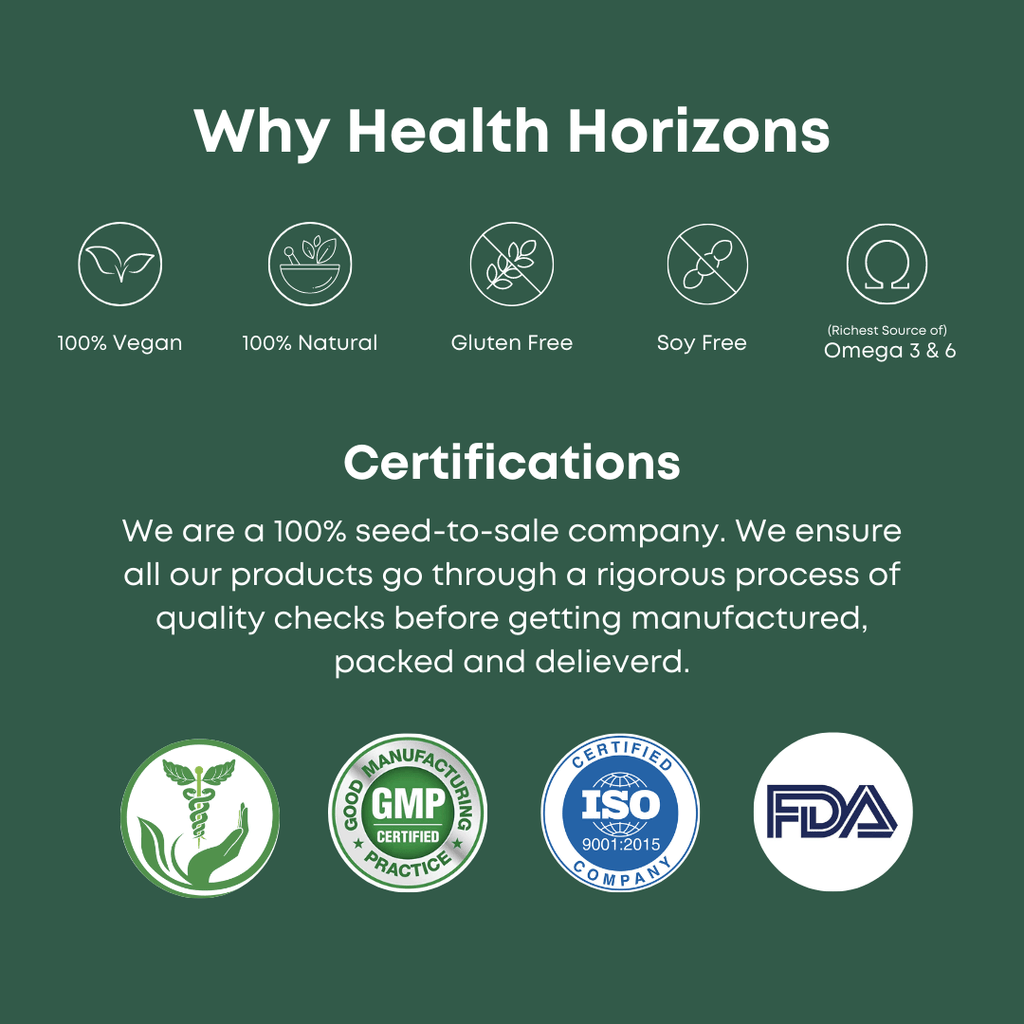 Health Horizons Hemp Hearts - 125 gms