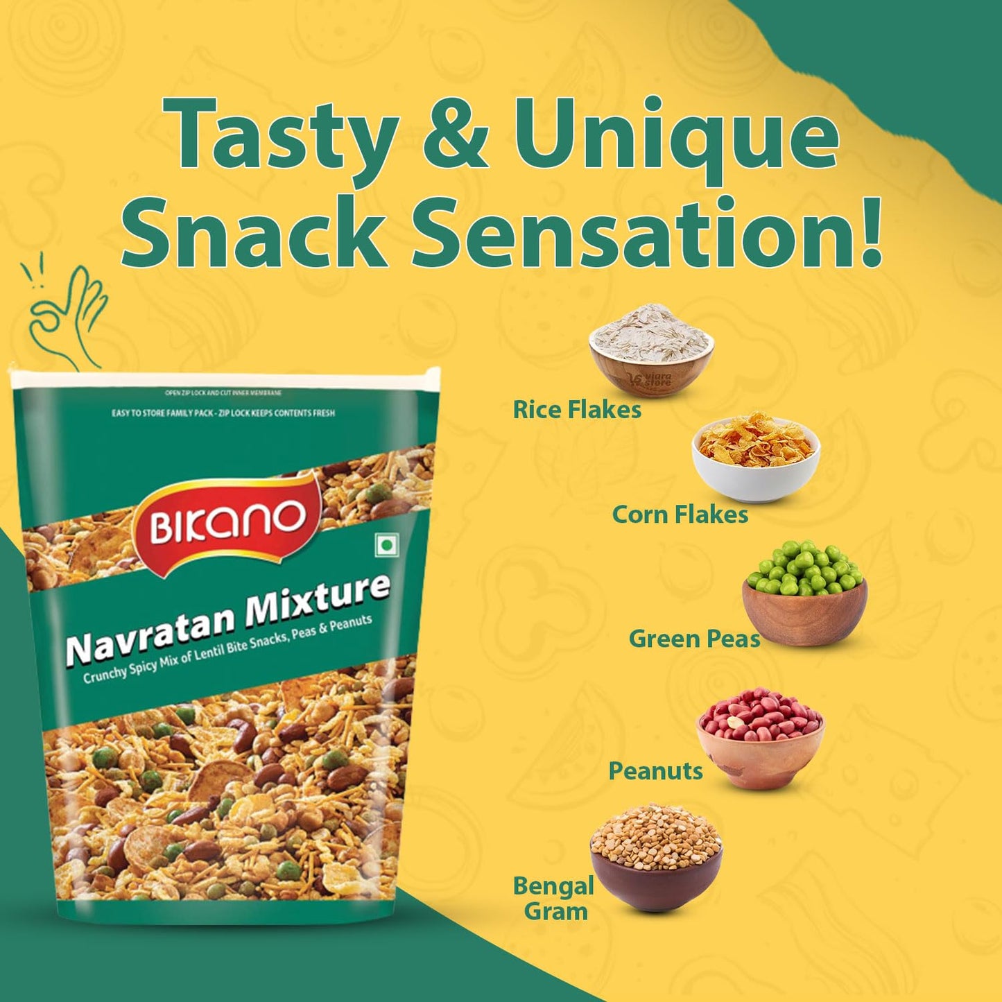 Bikano Navratan Mixture - 1 kg