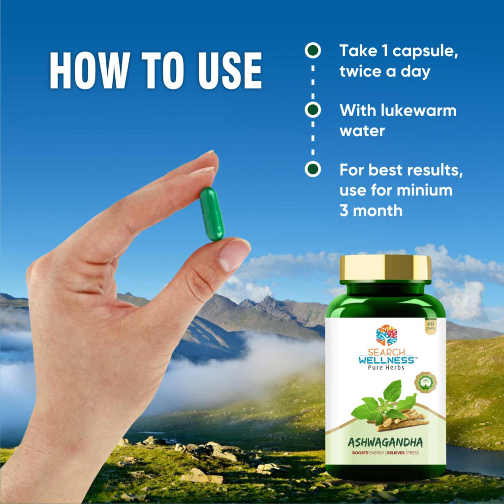 Search Wellness Ashwagandha - 60 tabs