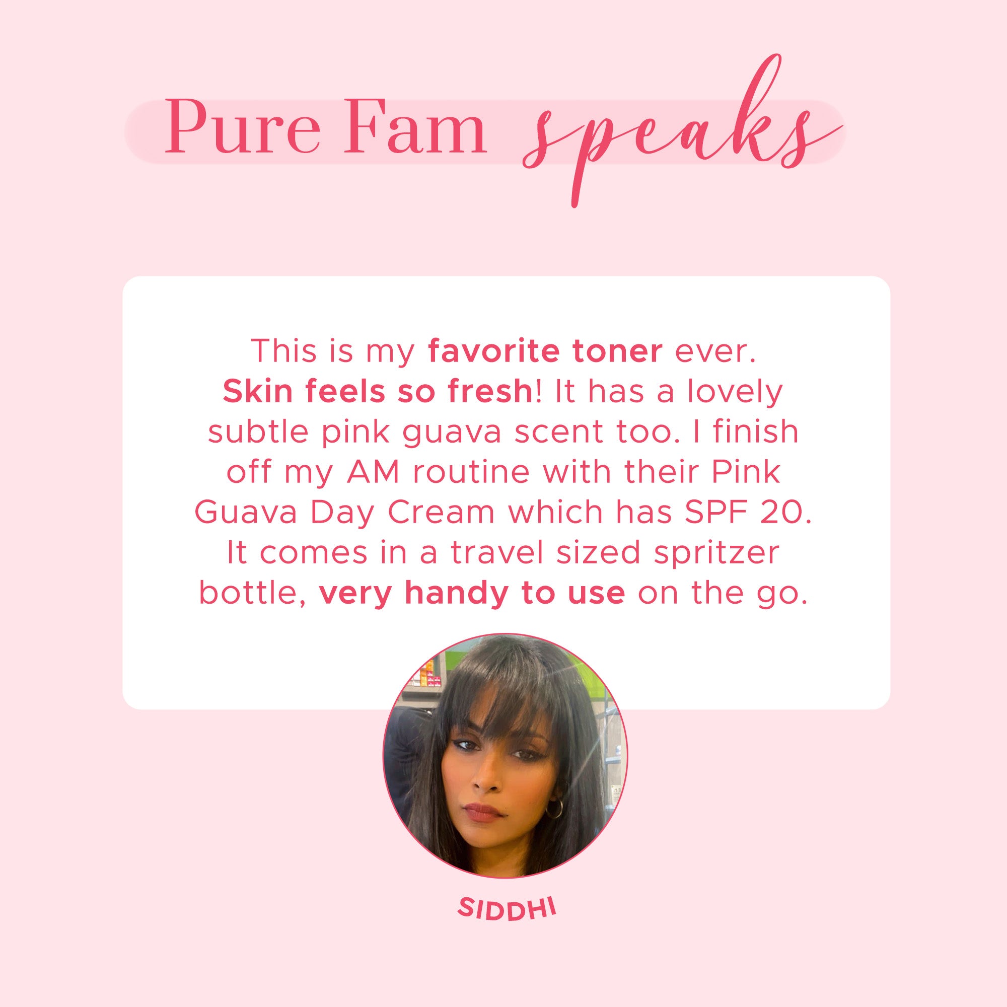 Puresense Pink Guava Face Toner - 100 ml