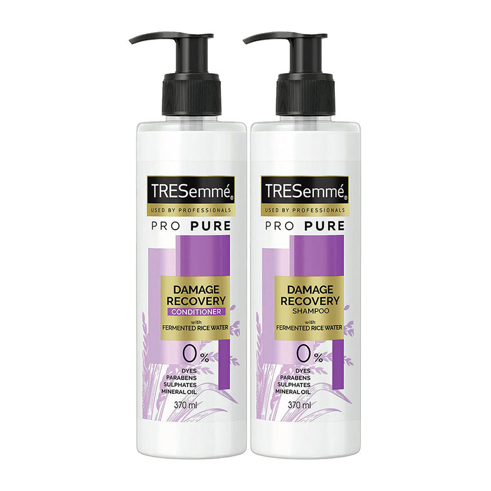 TRESemme Pro Pure Damage Recovery With Fermented Rice Water - Shampoo + Conditioner