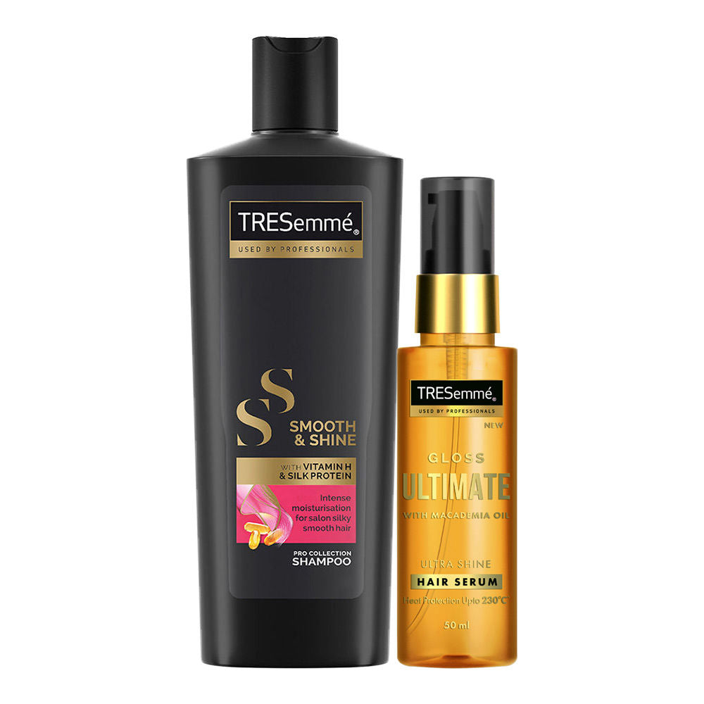 Tresemme Smooth And Shine Shampoo With Gloss Ultimate Hair Serum
