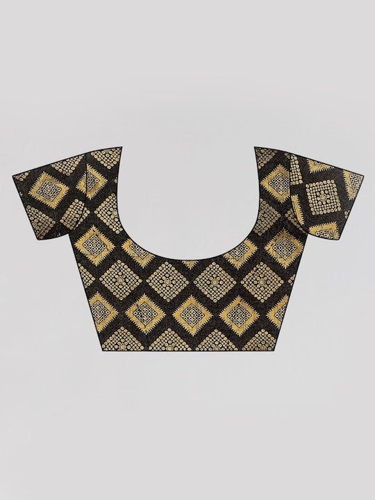 Fabmora Ethnic Motifs Printed Saree
