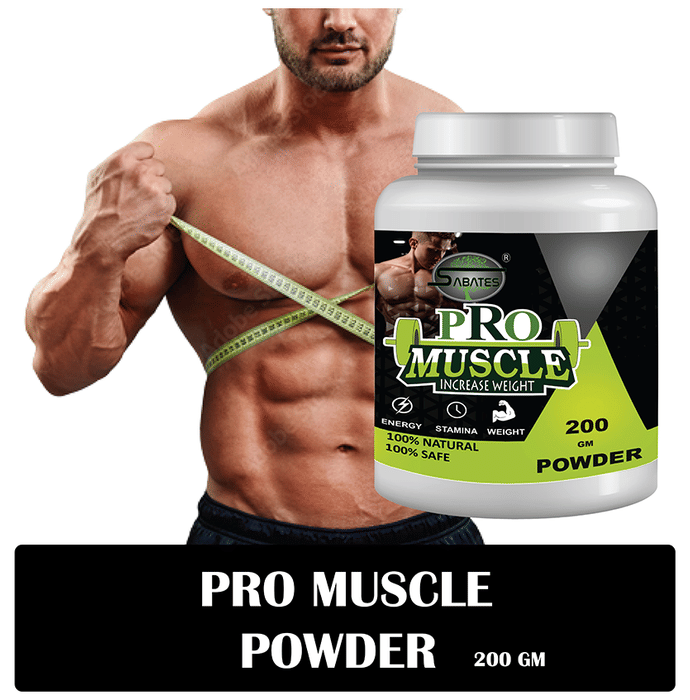 Sabates Pro Muscle Increase Weight Powder