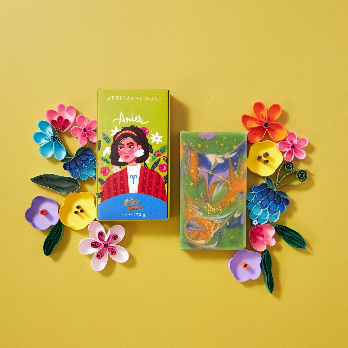 The Sass Bar Aries Star Sign Soap