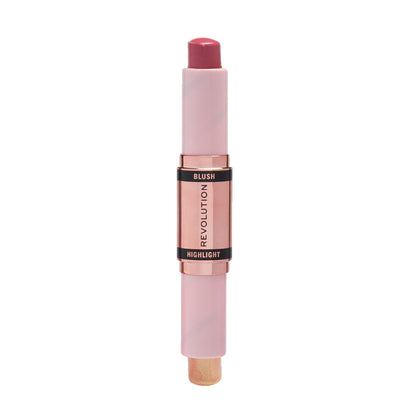 Makeup Revolution Blush & Highlight Stick - Mauve Glow