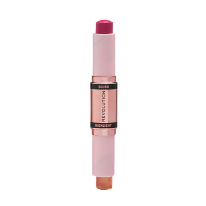 Makeup Revolution Blush & Highlight Stick - Champagne Shine