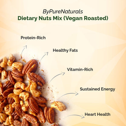 byPureNaturals Dietary Nuts Mix Vegan Roasted