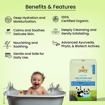 Yogez La Mu Shu Pure Joy Bath Soap
