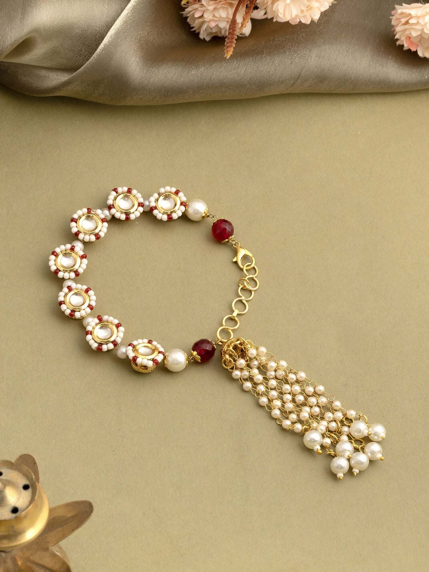 Ruby Raang Royal Pearl Bracelet