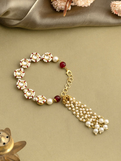 Ruby Raang Royal Pearl Bracelet