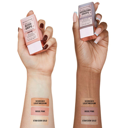 Makeup Revolution Bright Light Bronzing Drops Bronze Scorched
