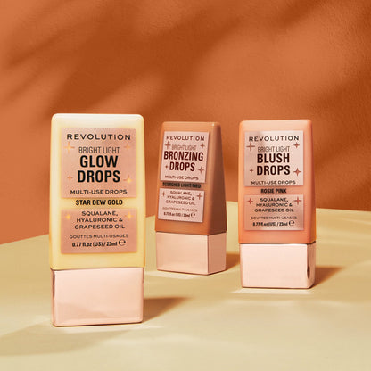Makeup Revolution Bright Light Bronzing Drops Bronze Scorched