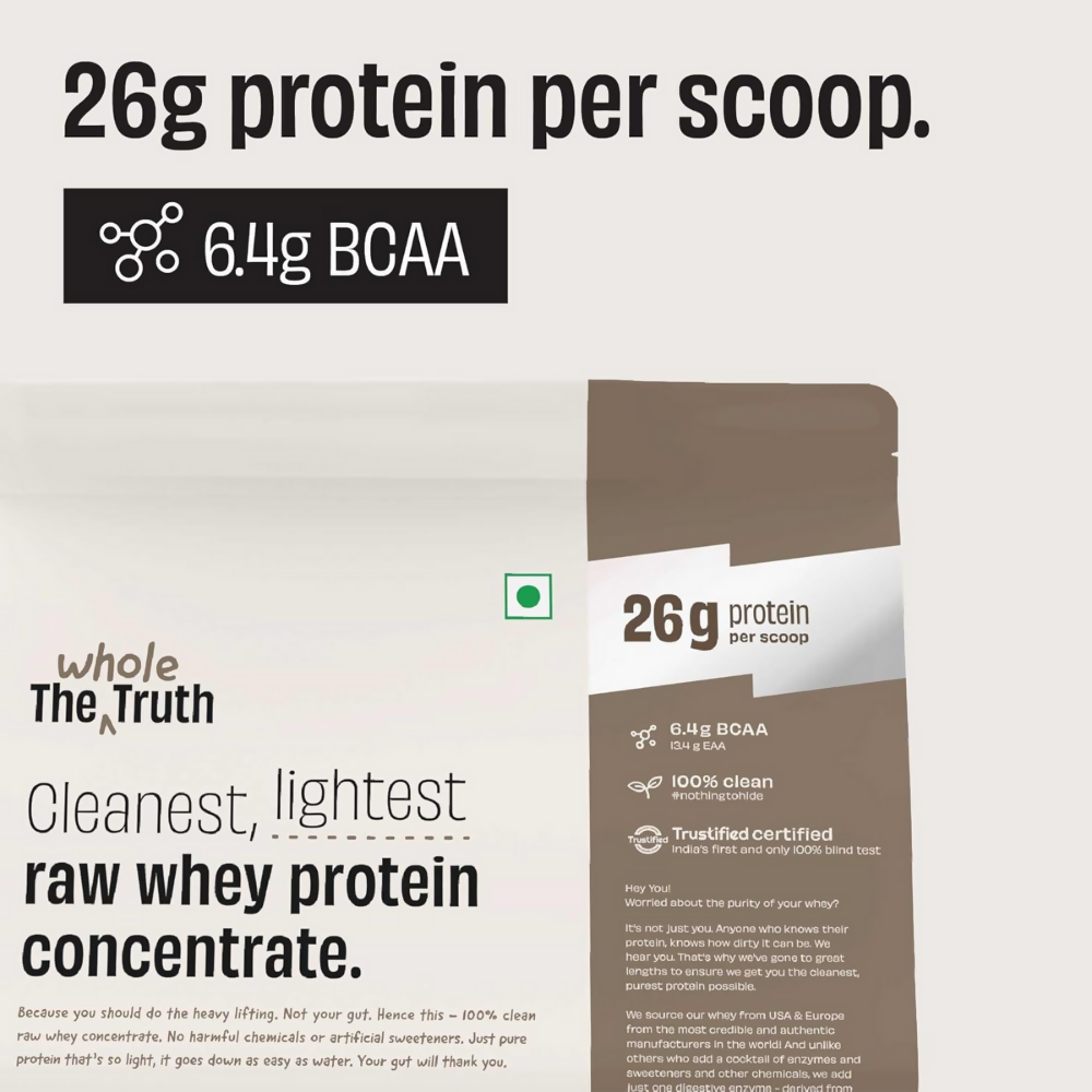 The Whole Truth Whey Protein Concentrate Unflavoured