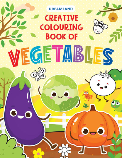 Dreamland Creative Colouring Book - Vegetables