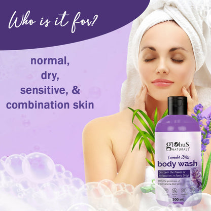 Globus Naturals Lavender Body Wash