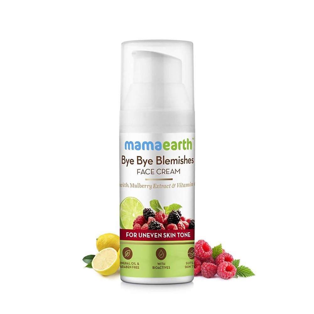 Mamaearth Bye Bye Blemishes Face Cream For Uneven Skin Tone - 30 ml