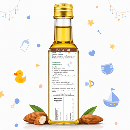 Nxtgen Ayurveda Baby Almond Oil