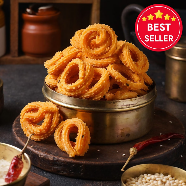Sweet Karam Coffee Andhra Murukku (Classic Crunch)