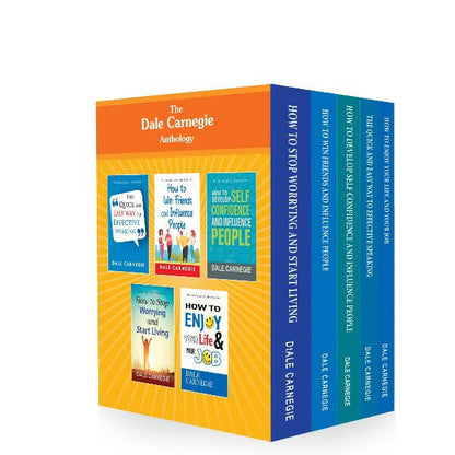 The Best Books of Dale Garnegie (Set of 5) - How To Enjoy Your, Develop Self Confidence, Influence People and Many More