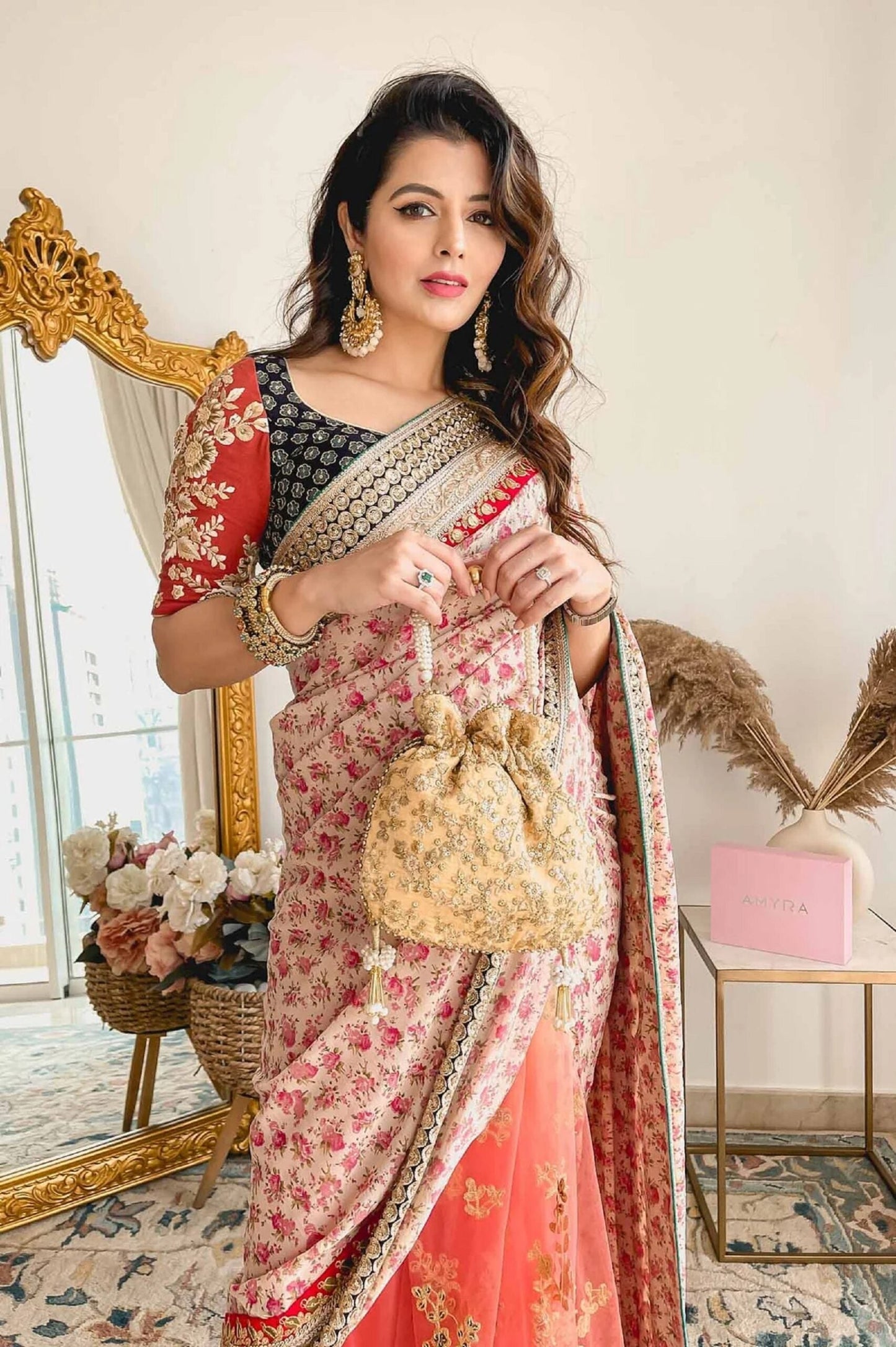 Drawstring Handmade Traditional Potli bag