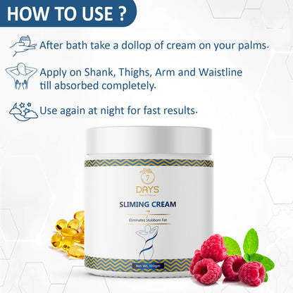 7Days Organic Sliming Cream - 100 gms