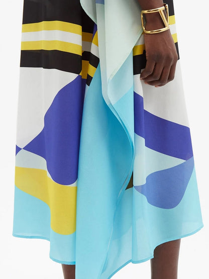 Beach Wear Chelsea Georgette Printed Kaftan J5648