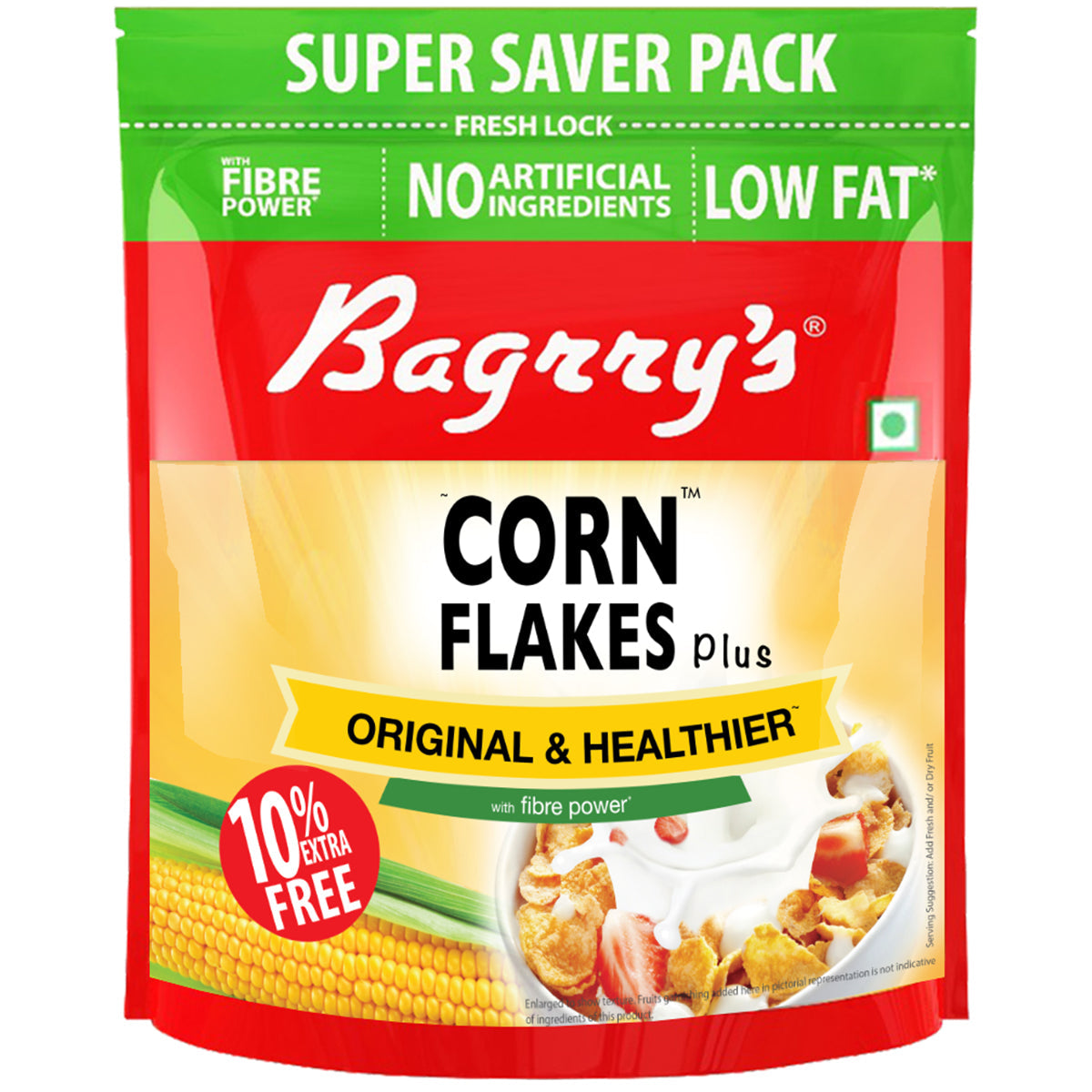 Bagrry's Corn Flakes Plus - Original and Healthier