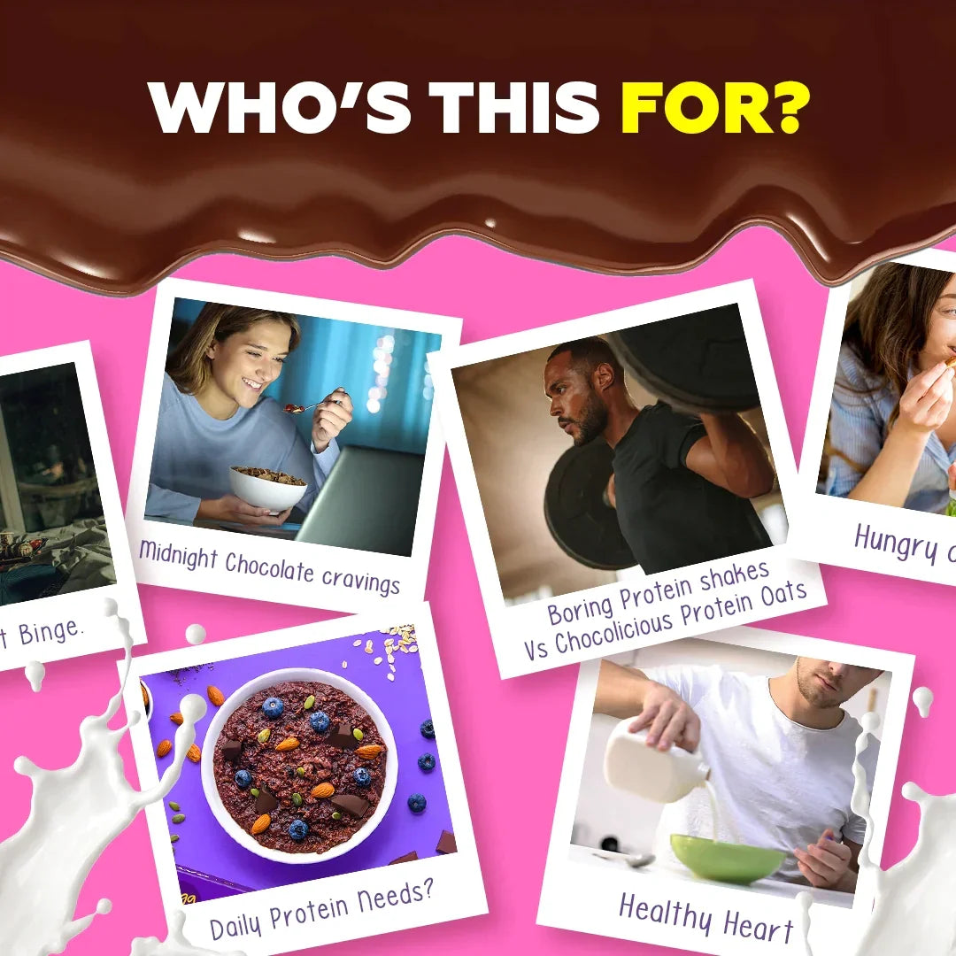 Yogabar 20g Protein Oats Choco Almond - 850 gms