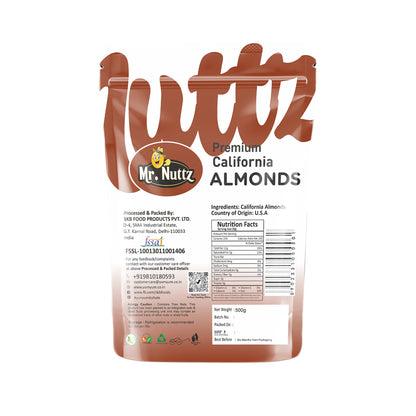 Mr. Nuttz California Almonds Pouch