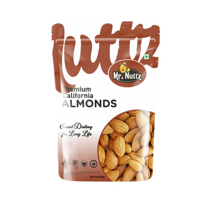Mr. Nuttz California Almonds Pouch