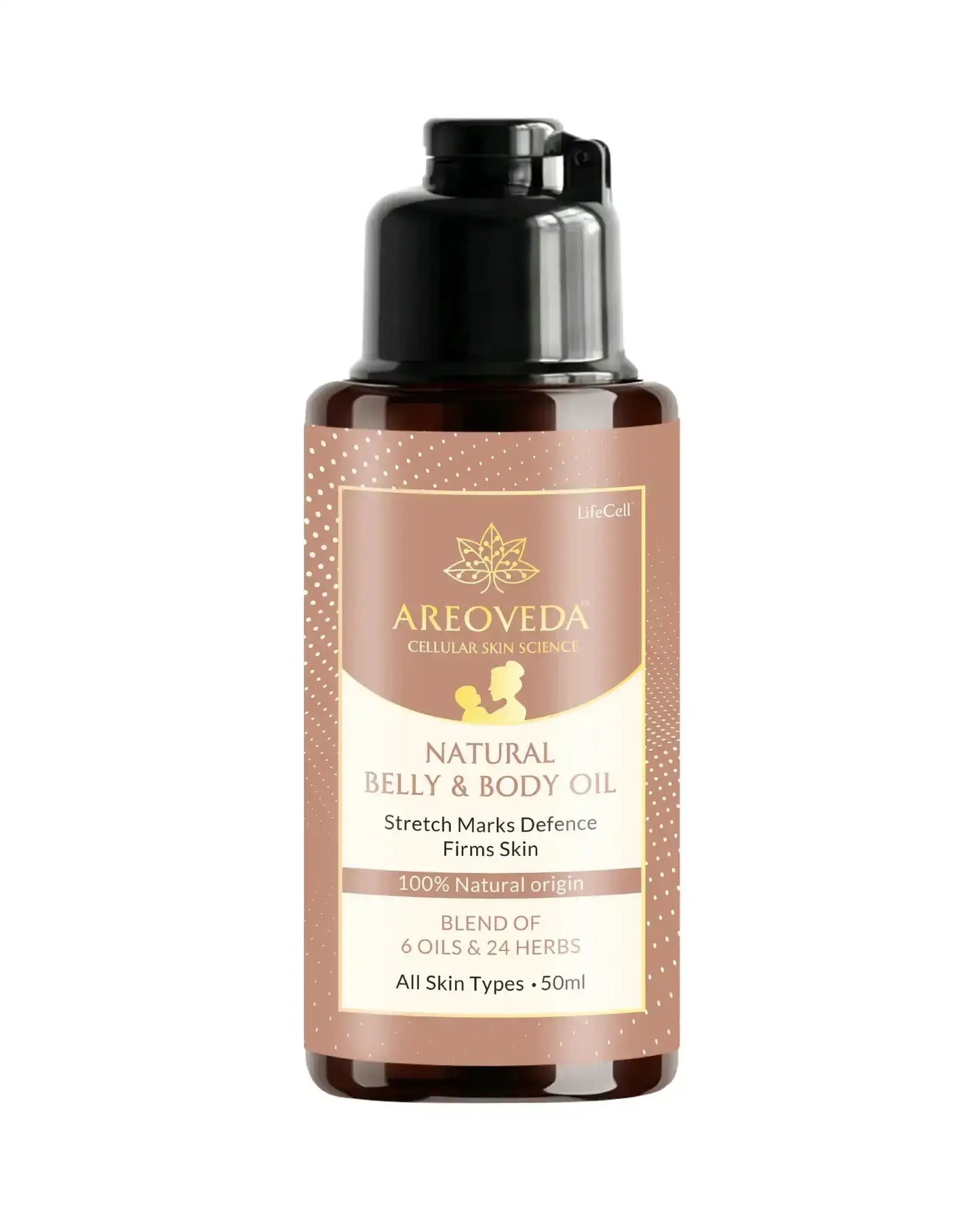 AreoVeda Natural Belly & Body Oil
