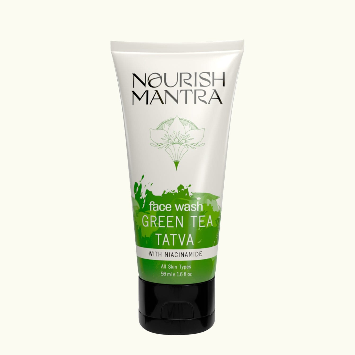 Nourish Mantra Green Tea Face Wash - 50 ml